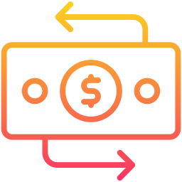 fluxo de dinheiro Ícone