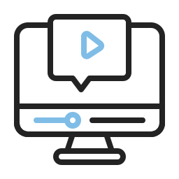 Video tutorial icon