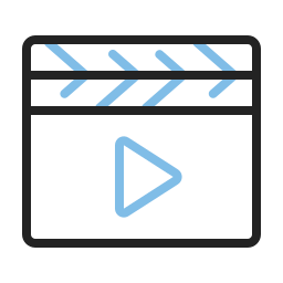 Clapperboard icon