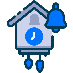 Cuckoo clock icon