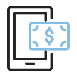 Online payment icon