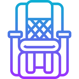 Massage chair icon