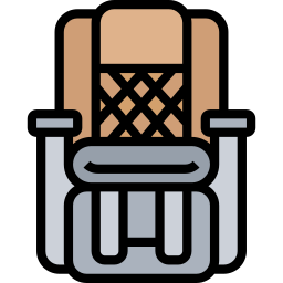 cadeira de massagem Ícone