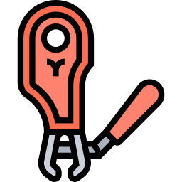 Nail clippers icon