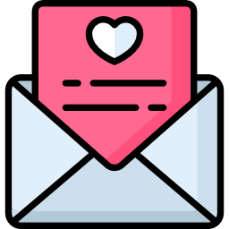 Wedding invitation icon