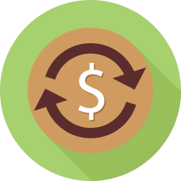 dólar icono