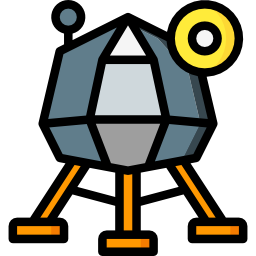 module lunaire Icône