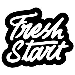 nuevo comienzo sticker