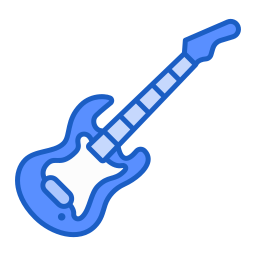 guitarra electrica icono