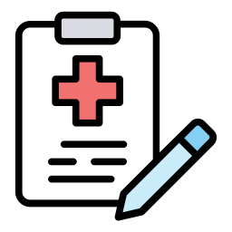 historial médico icono