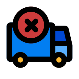 Delivery failed icon