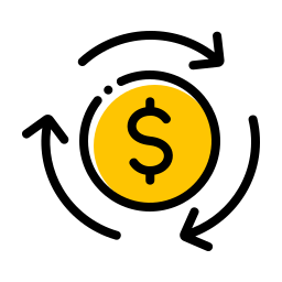 Money exchange icon