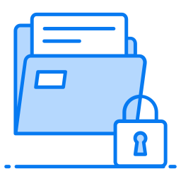 Secure data icon