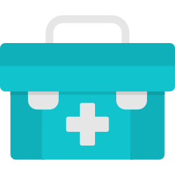 First aid kit icon