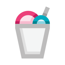 Iced coffee icon