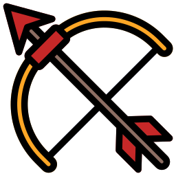 Bow and arrow icon