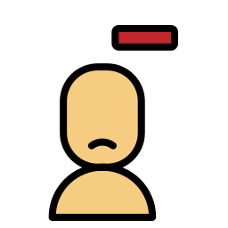 부정적 사고 icon