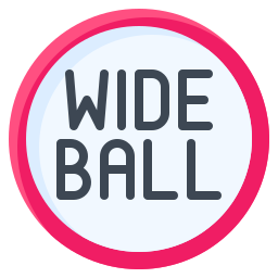 Wide ball icon
