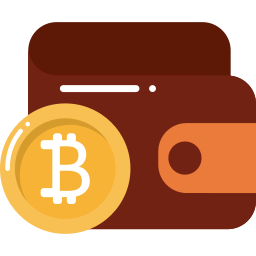 billetera bitcoin icono