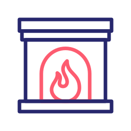 Fireplace icon