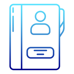 Contact book icon