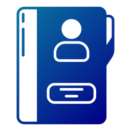 Contact book icon