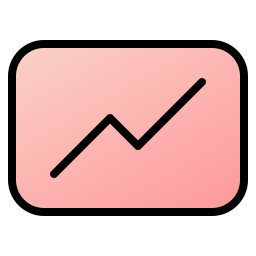 Chart up icon