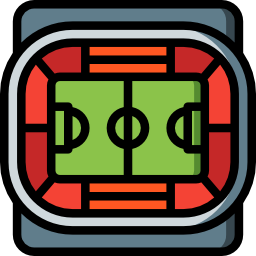 Soccer field icon