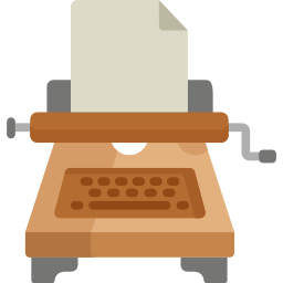 maszyna do pisania ikona