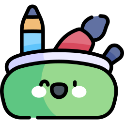 Pencil case icon