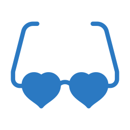 하트 안경 icon