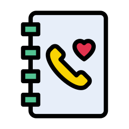 Contact book icon