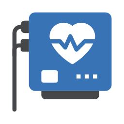 Medical machine icon
