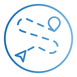 itinerario icona