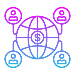 Глобальная связь иконка