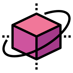 3d cube icon