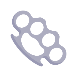 Brass knuckles icon