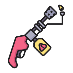Flame thrower icon