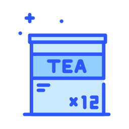 Tea box icon