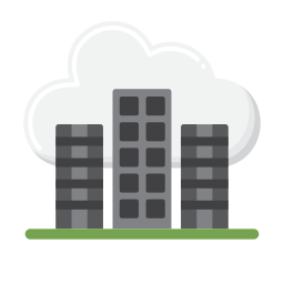 Cloud server icon