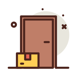 Door delivery icon