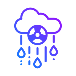 pioggia acida icona