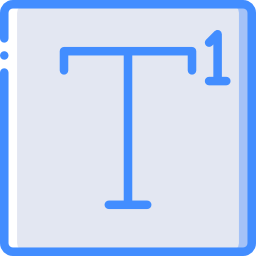 Superscript icon