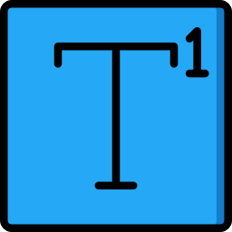 Superscript icon