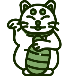 Maneki neko icon