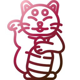 Maneki neko icon