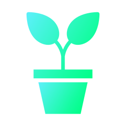 Plant pot icon