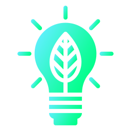 Eco bulb icon