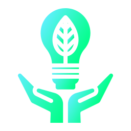 Eco bulb icon