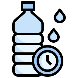 Drink water icon